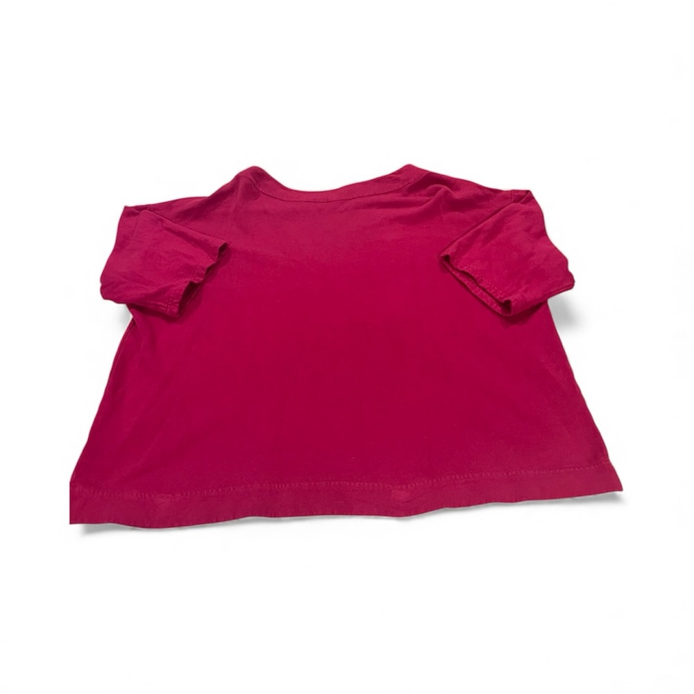 Bryn Walker Sweater Shirt Size L Maroon Pink Bamboo Organic Cotton